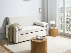 Sovesofa HORMA Cremehvid