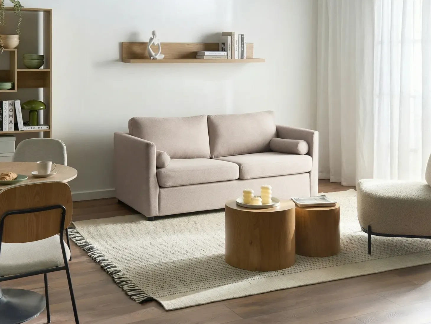 Sovesofa INKOO Beige