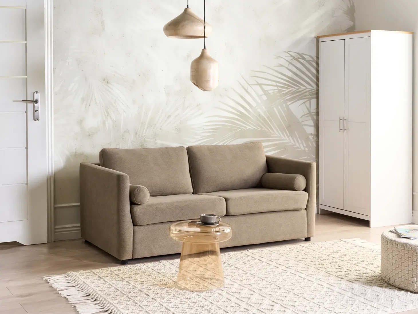 Sovesofa INKOO Brun