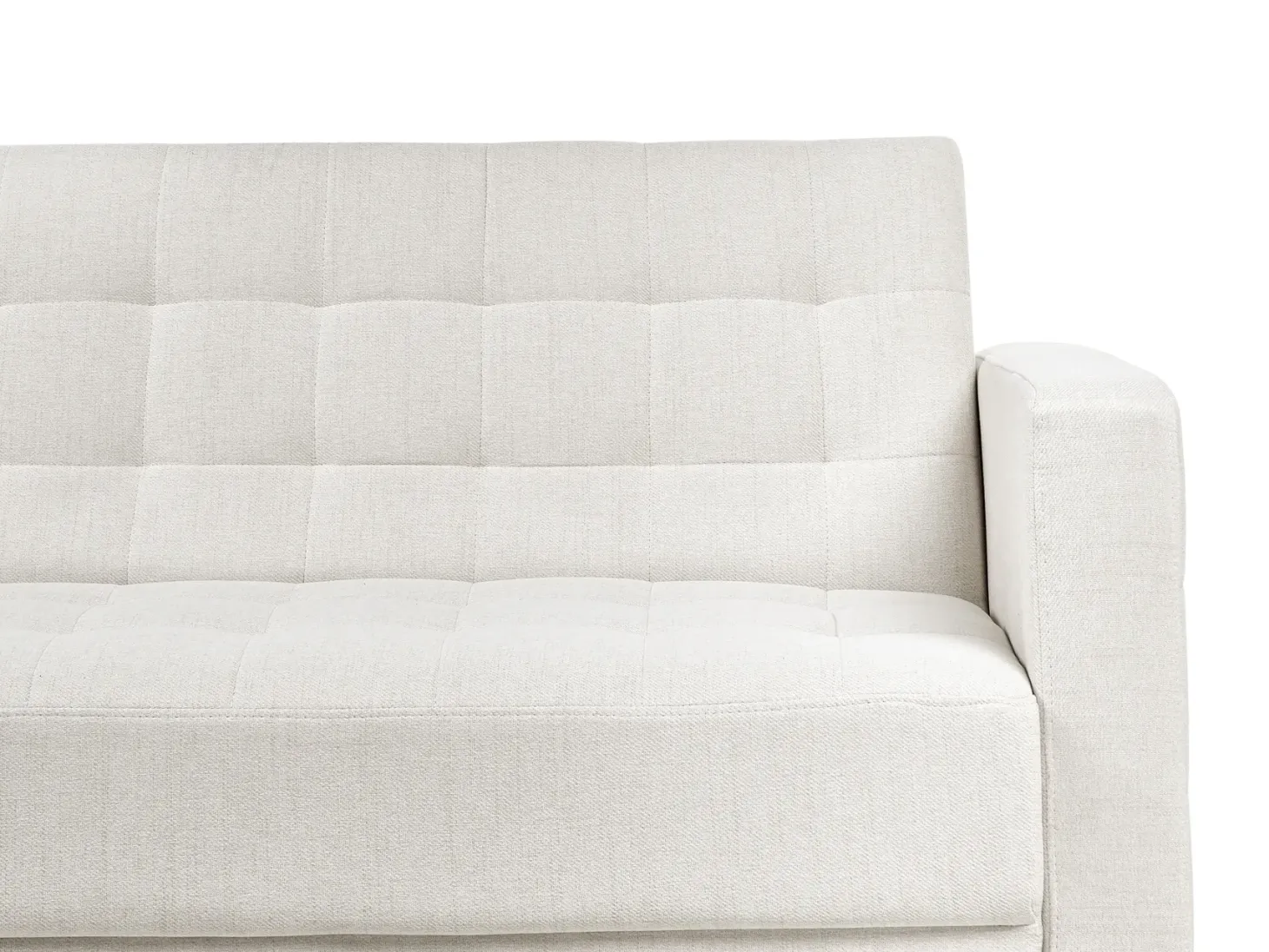 Sovesofa 3 personers ABERDEEN Cremehvid