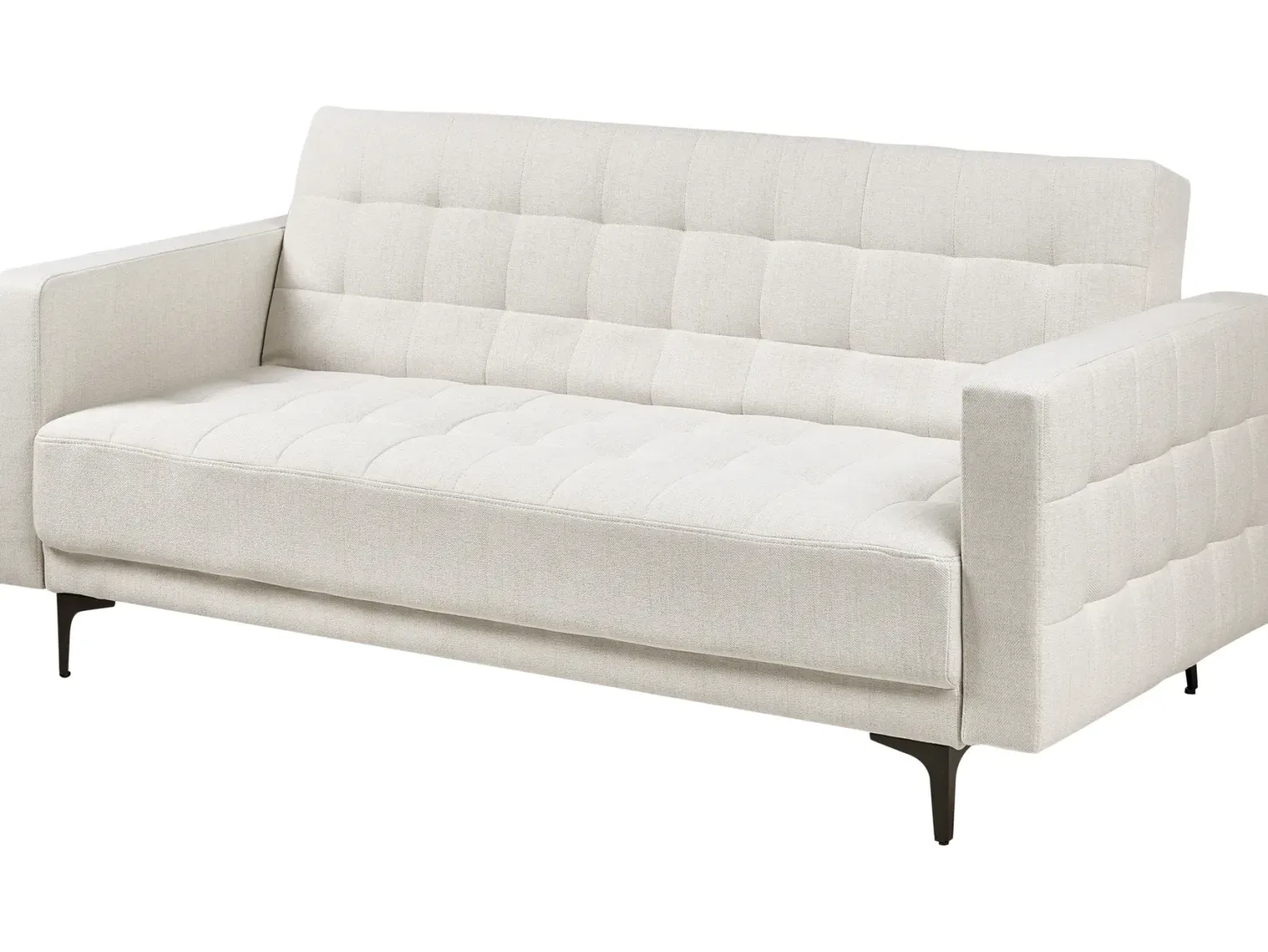 Sovesofa 3 personers ABERDEEN Cremehvid