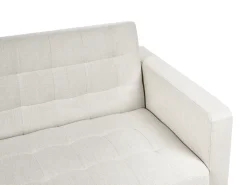 Sovesofa 3 personers ABERDEEN Cremehvid