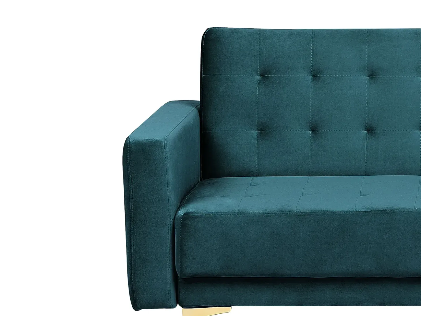 Sovesofa 3 personers ABERDEEN Velour Blågrøn