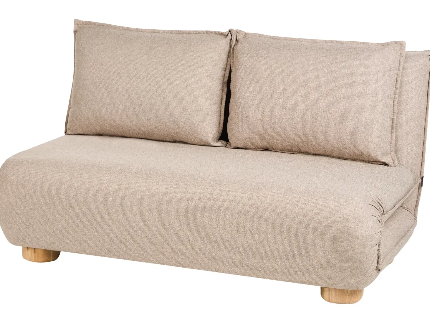 Sovesofa 2 personers ABISKO Kunstlinned Beige