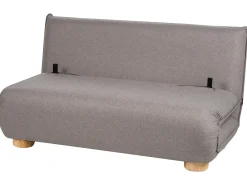 Sovesofa 2 personers ABISKO Kunstlinned Mørkegrå