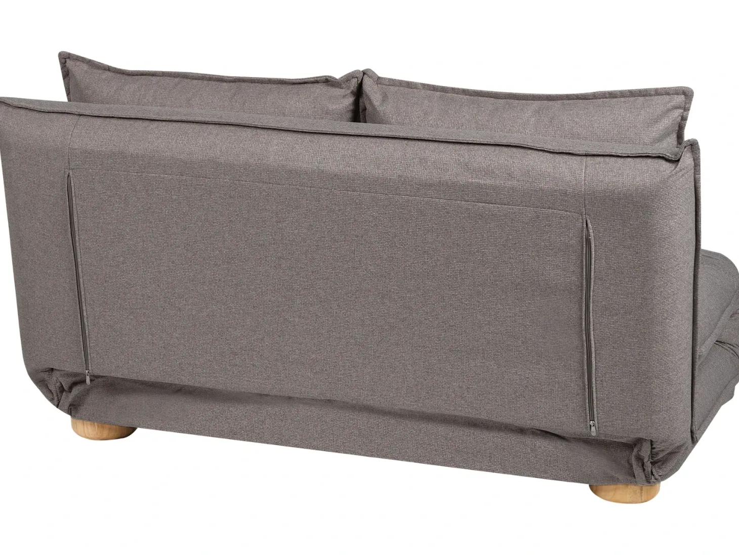 Sovesofa 2 personers ABISKO Kunstlinned Mørkegrå