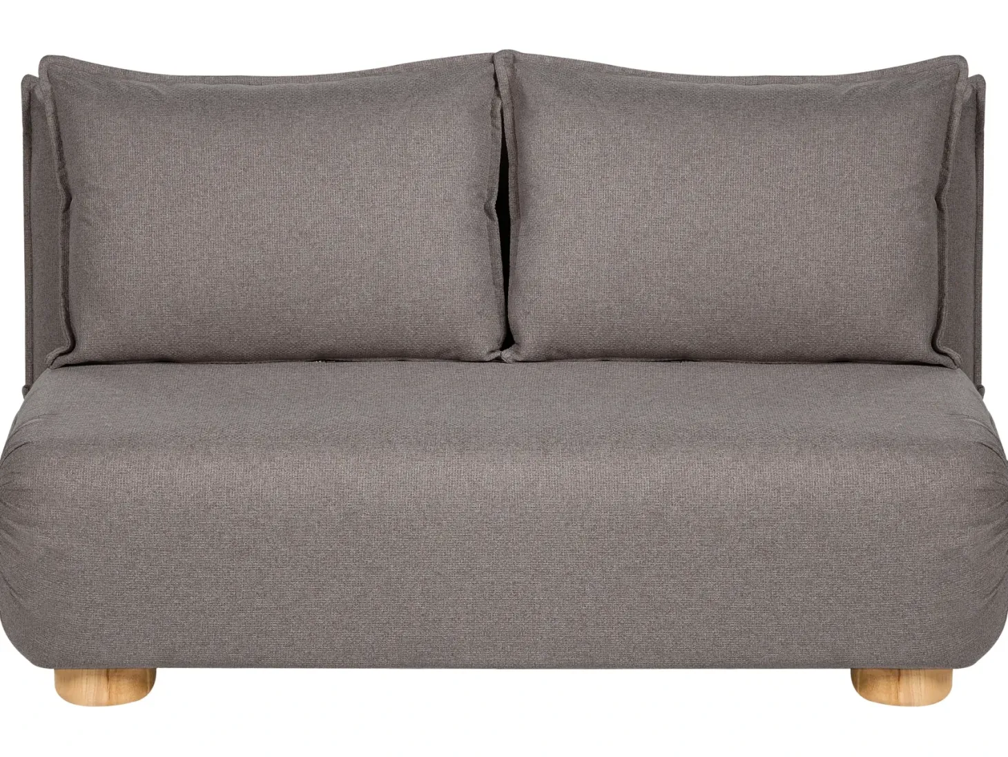 Sovesofa 2 personers ABISKO Kunstlinned Mørkegrå