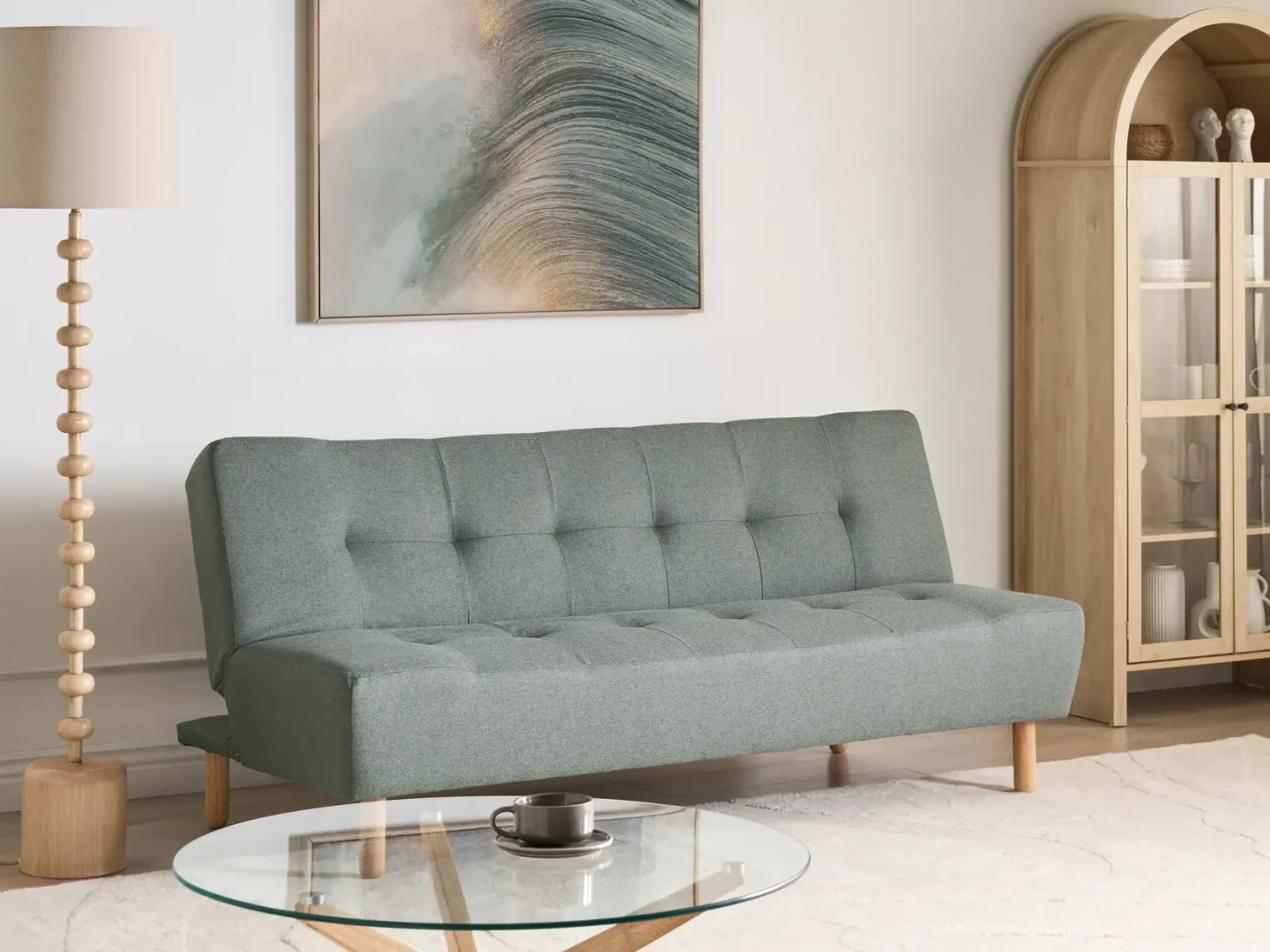 Sovesofa 3 personers ALSTEN Grøn