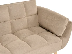 Sovesofa 3 personers ASBY Lysebrun