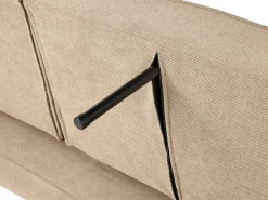 Sovesofa 3 personers ASBY Lysebrun