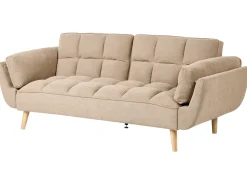 Sovesofa 3 personers ASBY Lysebrun