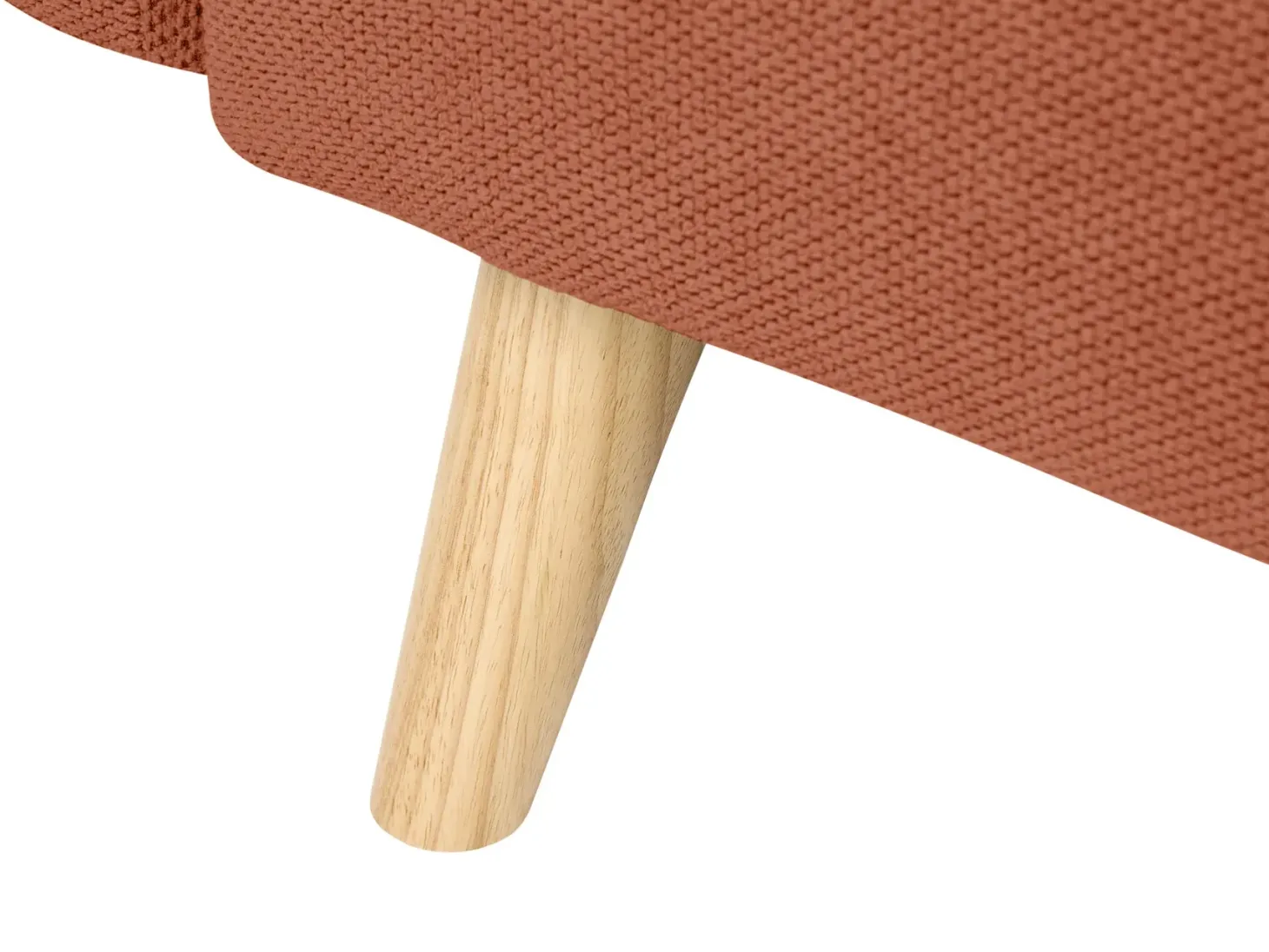 Sovesofa 3 personers ASBY Orange