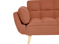 Sovesofa 3 personers ASBY Orange