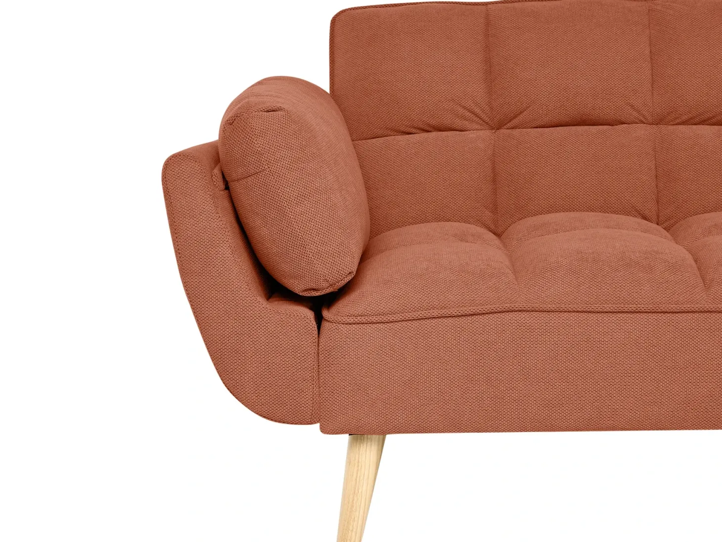 Sovesofa 3 personers ASBY Orange