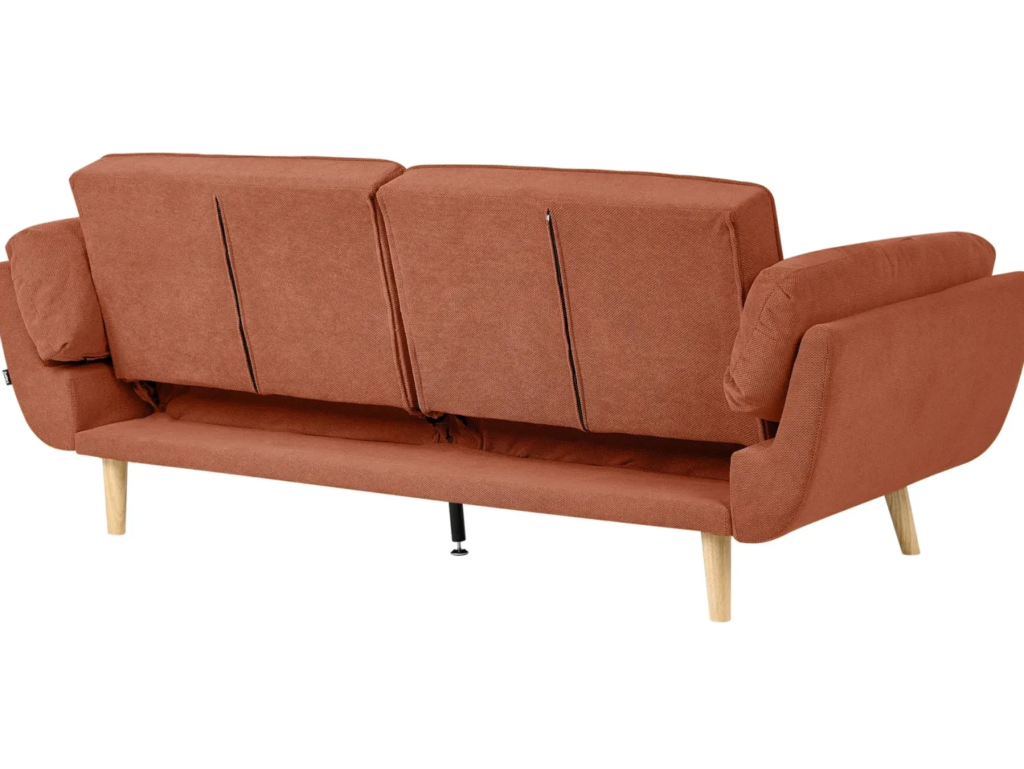 Sovesofa 3 personers ASBY Orange