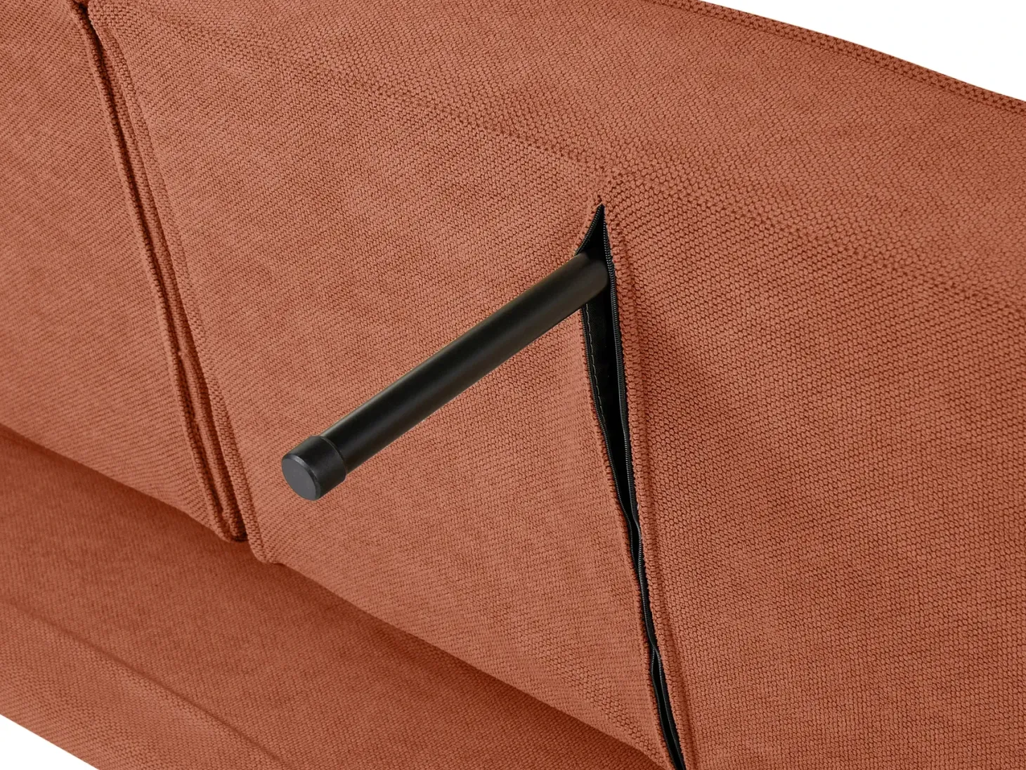 Sovesofa 3 personers ASBY Orange