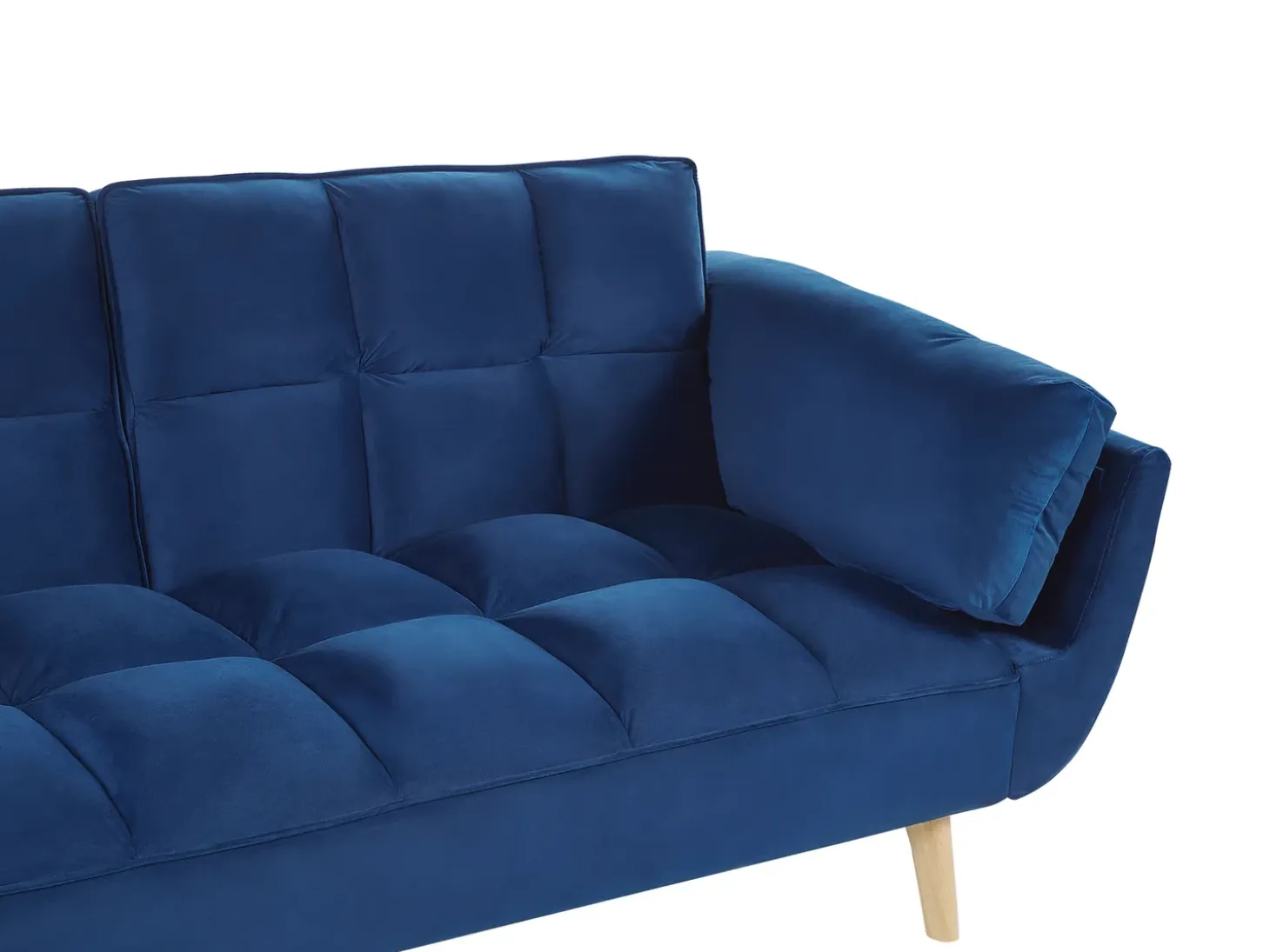 Sovesofa 3 personers ASBY Velour Navy Blå