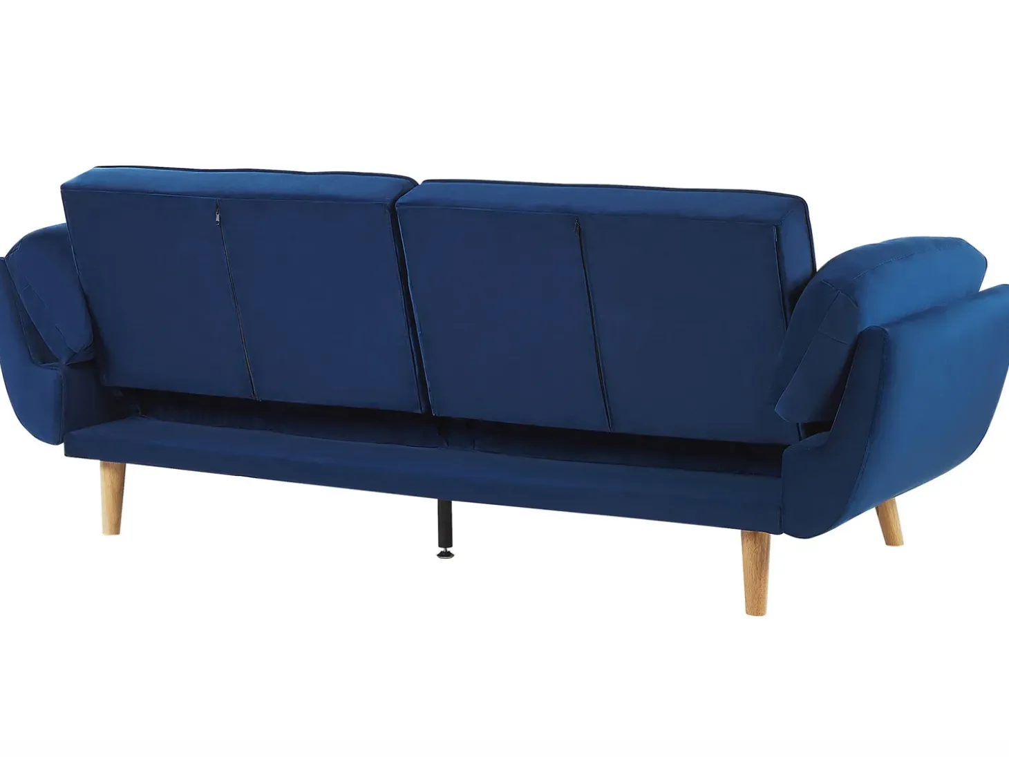 Sovesofa 3 personers ASBY Velour Navy Blå