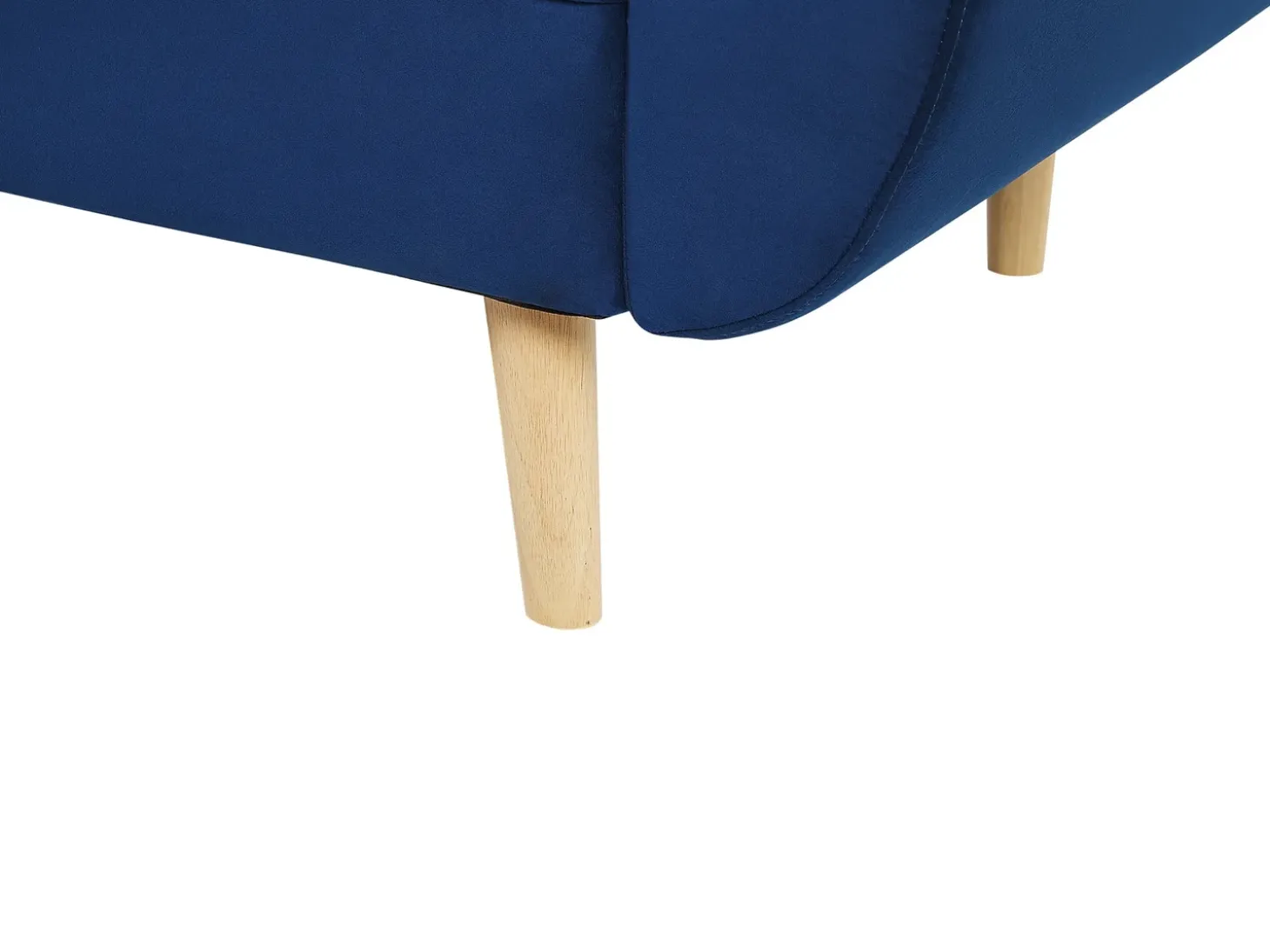Sovesofa 3 personers ASBY Velour Navy Blå