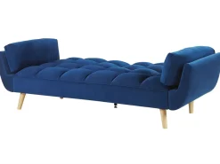 Sovesofa 3 personers ASBY Velour Navy Blå