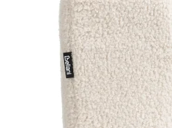 Sovesofa 2 personers BREKKE Boucle Cremehvid