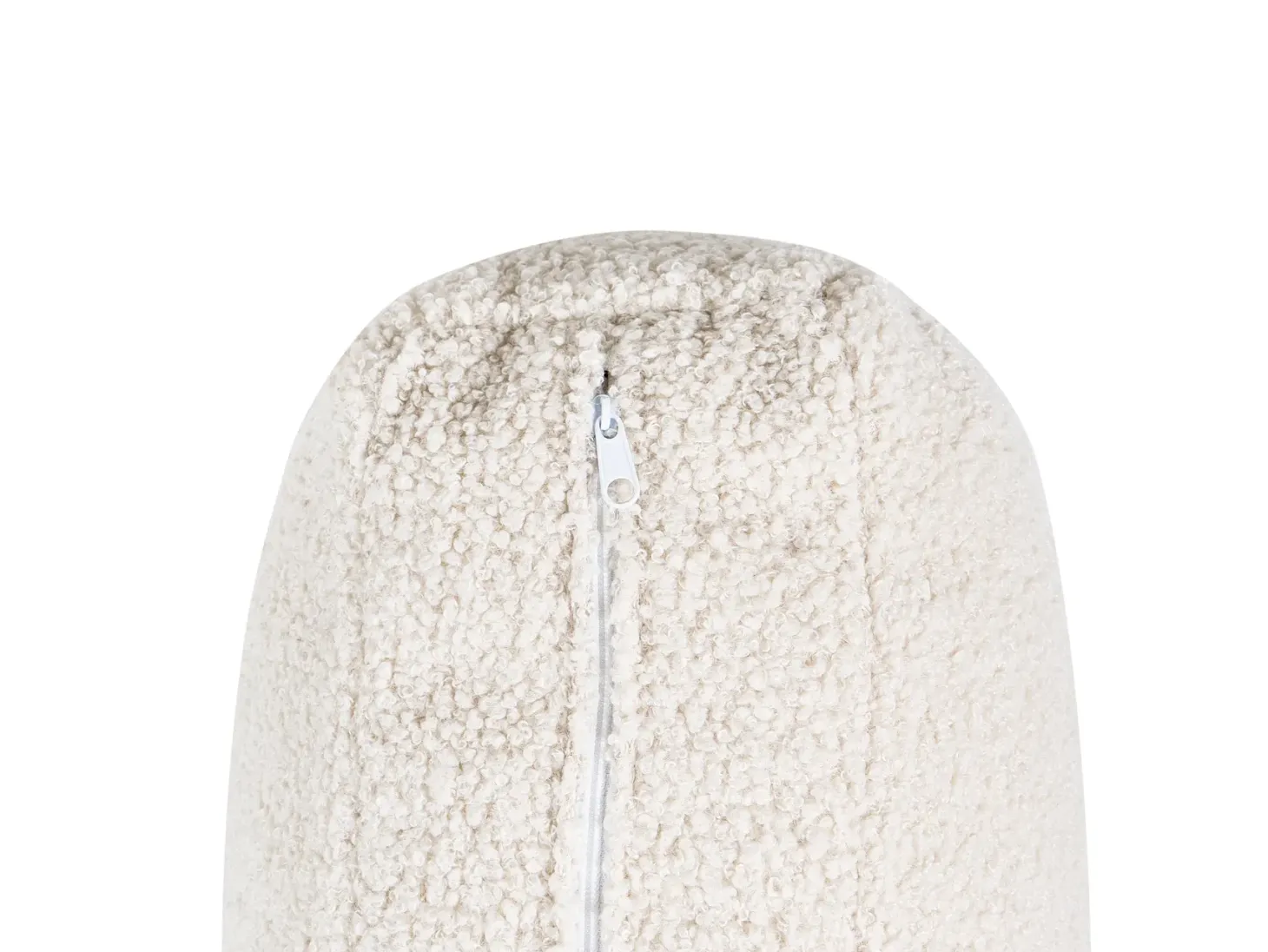 Sovesofa 2 personers DOROTEA Boucle Cremehvid