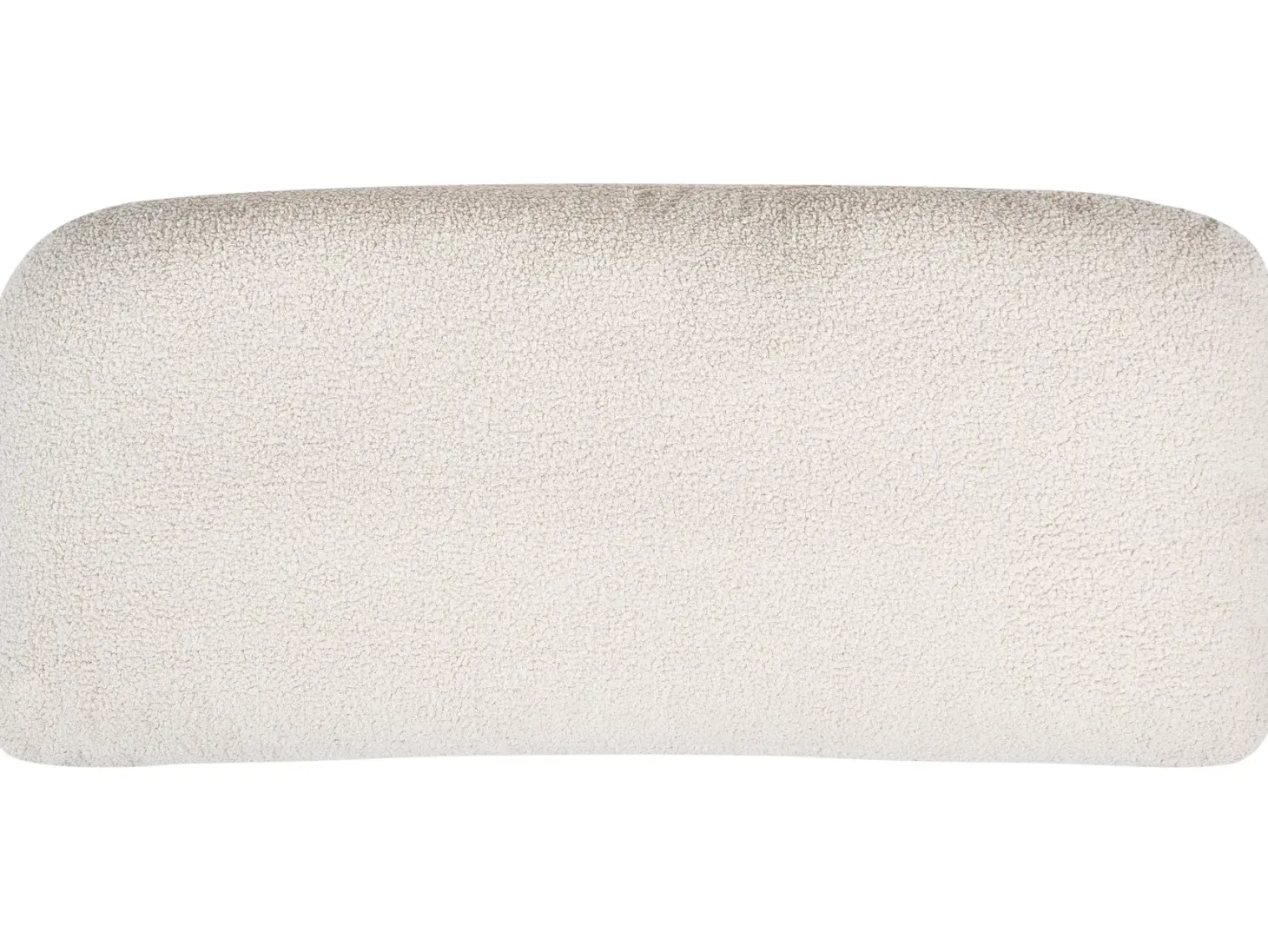 Sovesofa 2 personers DOROTEA Boucle Cremehvid