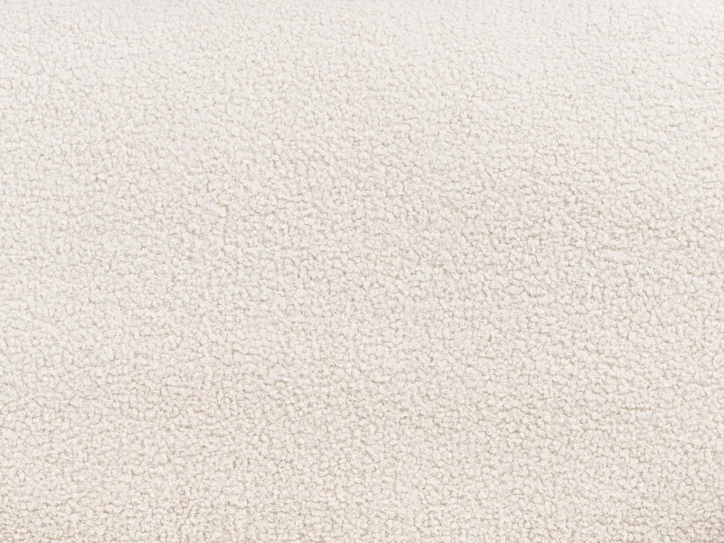 Sovesofa 2 personers DOROTEA Boucle Cremehvid