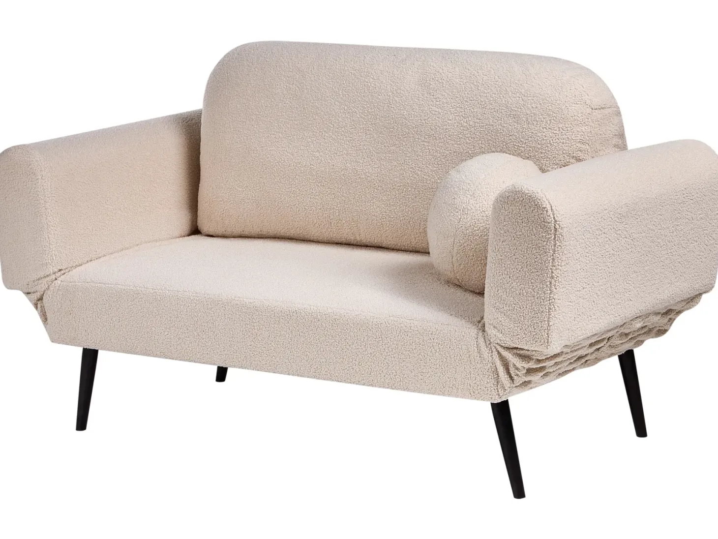 Sovesofa 2 personers DOROTEA Boucle Beige