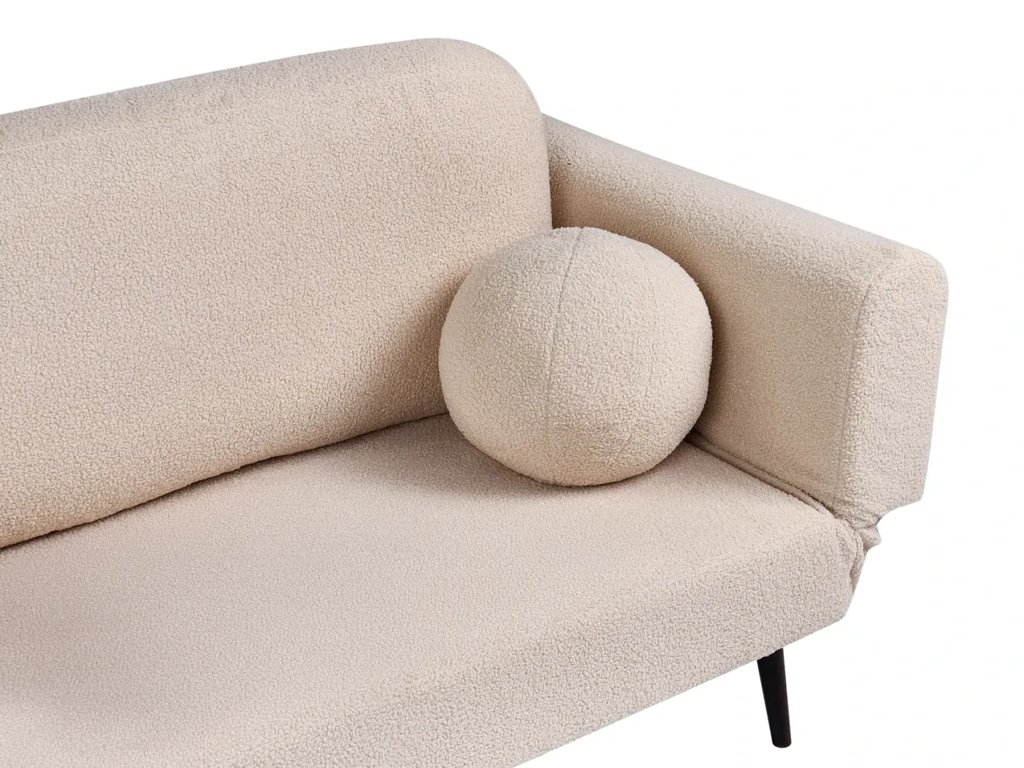 Sovesofa 2 personers DOROTEA Boucle Beige