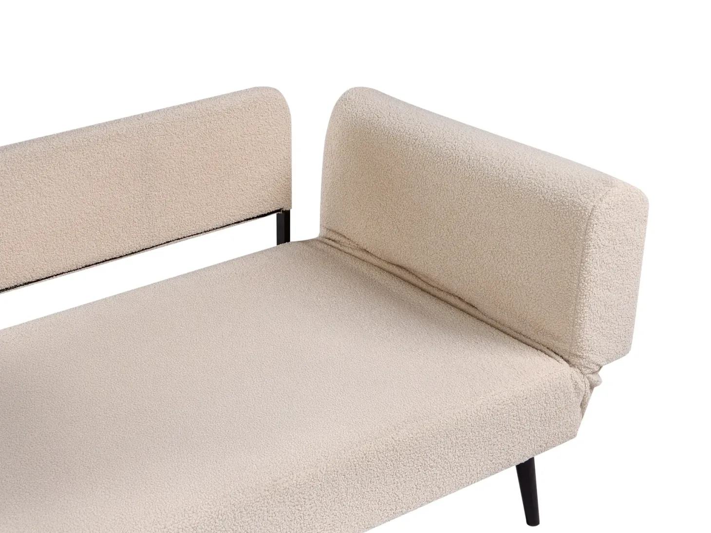 Sovesofa 2 personers DOROTEA Boucle Beige