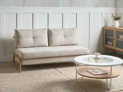 Sovesofa 2 personers EDLAND Lys Beige