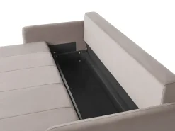 Sovesofa 3 personers EGGE Velour Brungrå