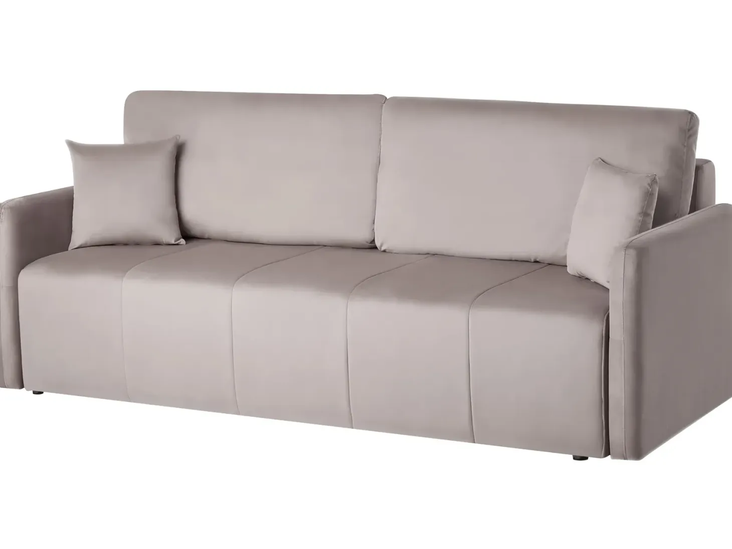 Sovesofa 3 personers EGGE Velour Brungrå