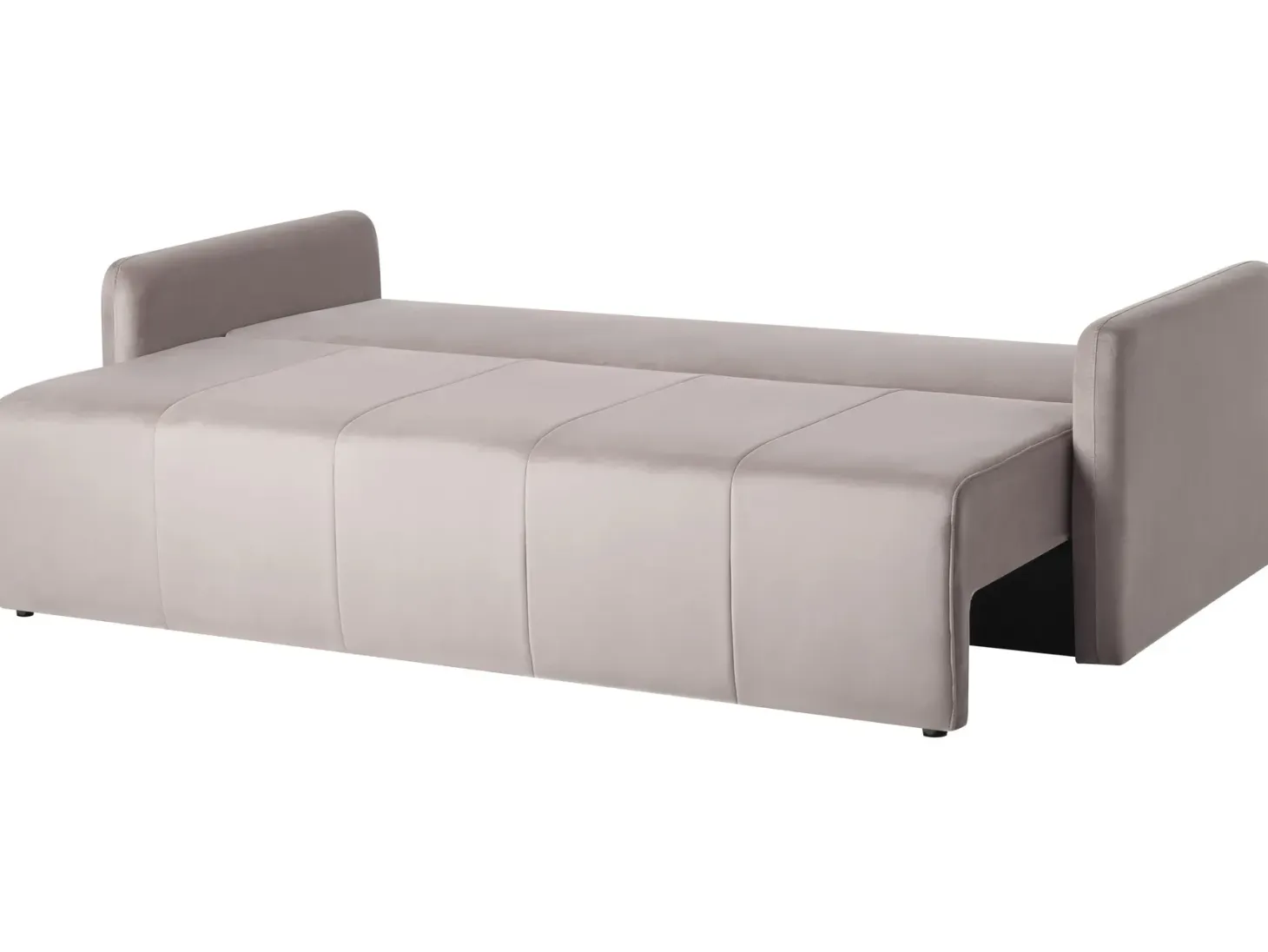 Sovesofa 3 personers EGGE Velour Brungrå