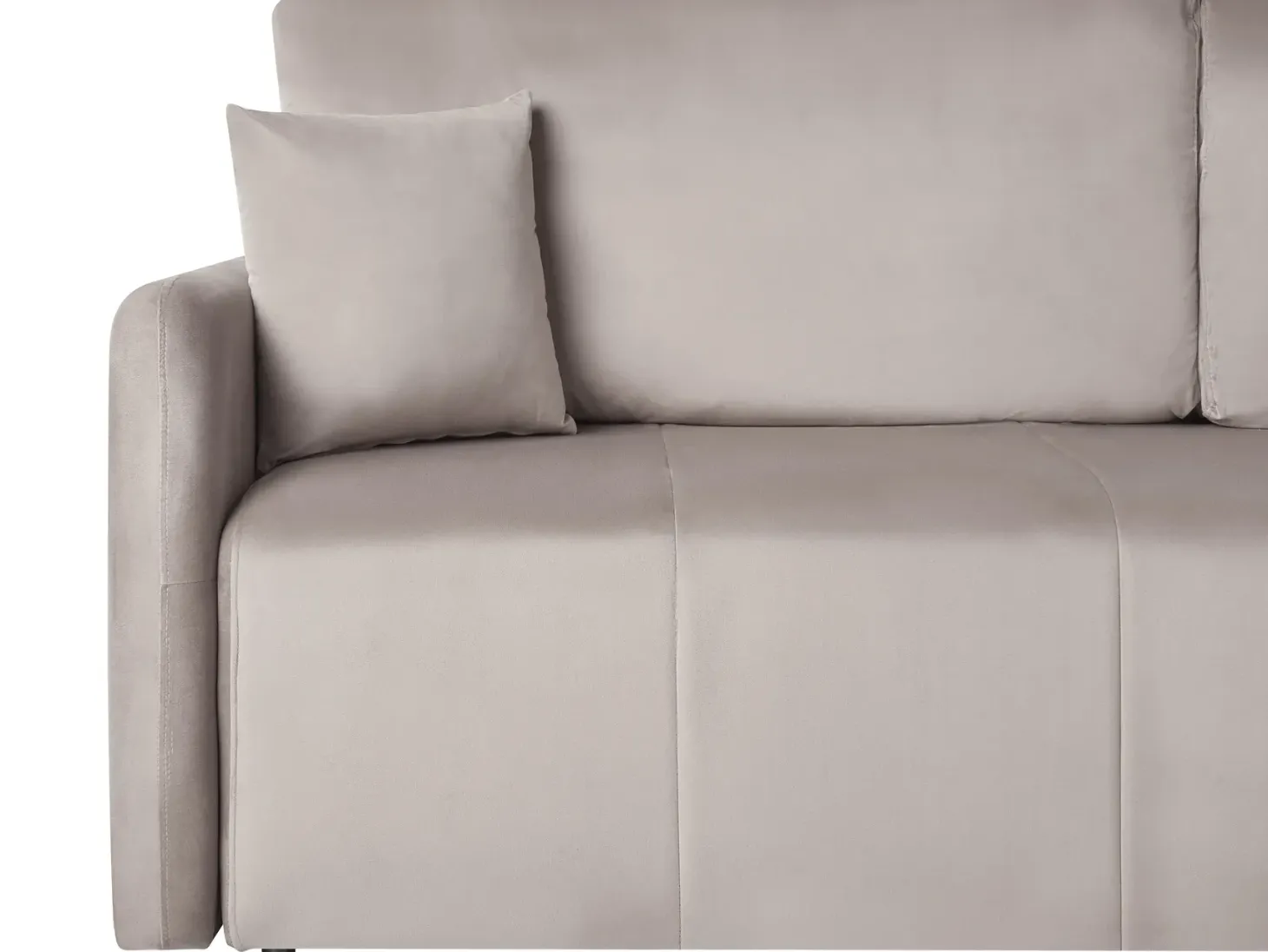 Sovesofa 3 personers EGGE Velour Brungrå