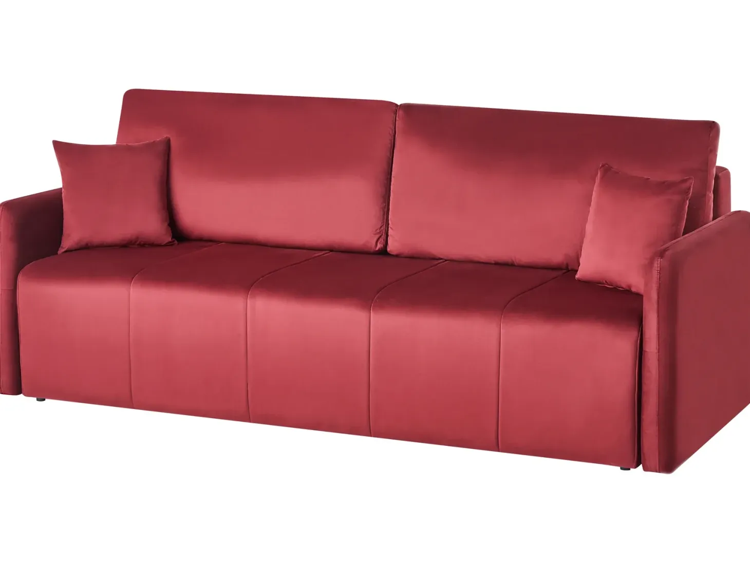 Sovesofa 3 personers EGGE Velour Bordeaux