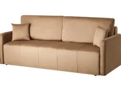 Sovesofa 3 personers EGGE Velour Lysebrun
