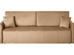 Sovesofa 3 personers EGGE Velour Lysebrun