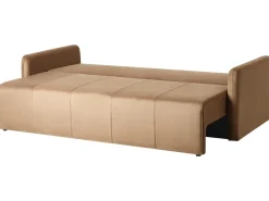 Sovesofa 3 personers EGGE Velour Lysebrun