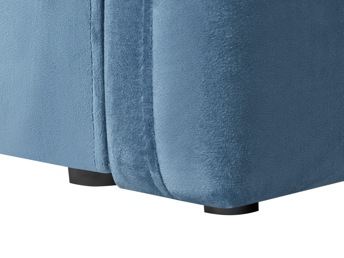 Sovesofa 3 personers EGGE Velour Blå