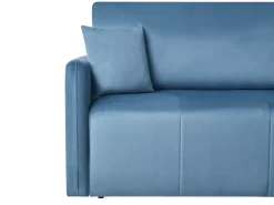 Sovesofa 3 personers EGGE Velour Blå