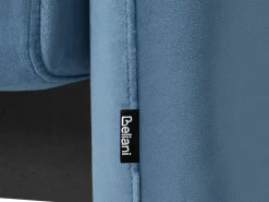 Sovesofa 3 personers EGGE Velour Blå