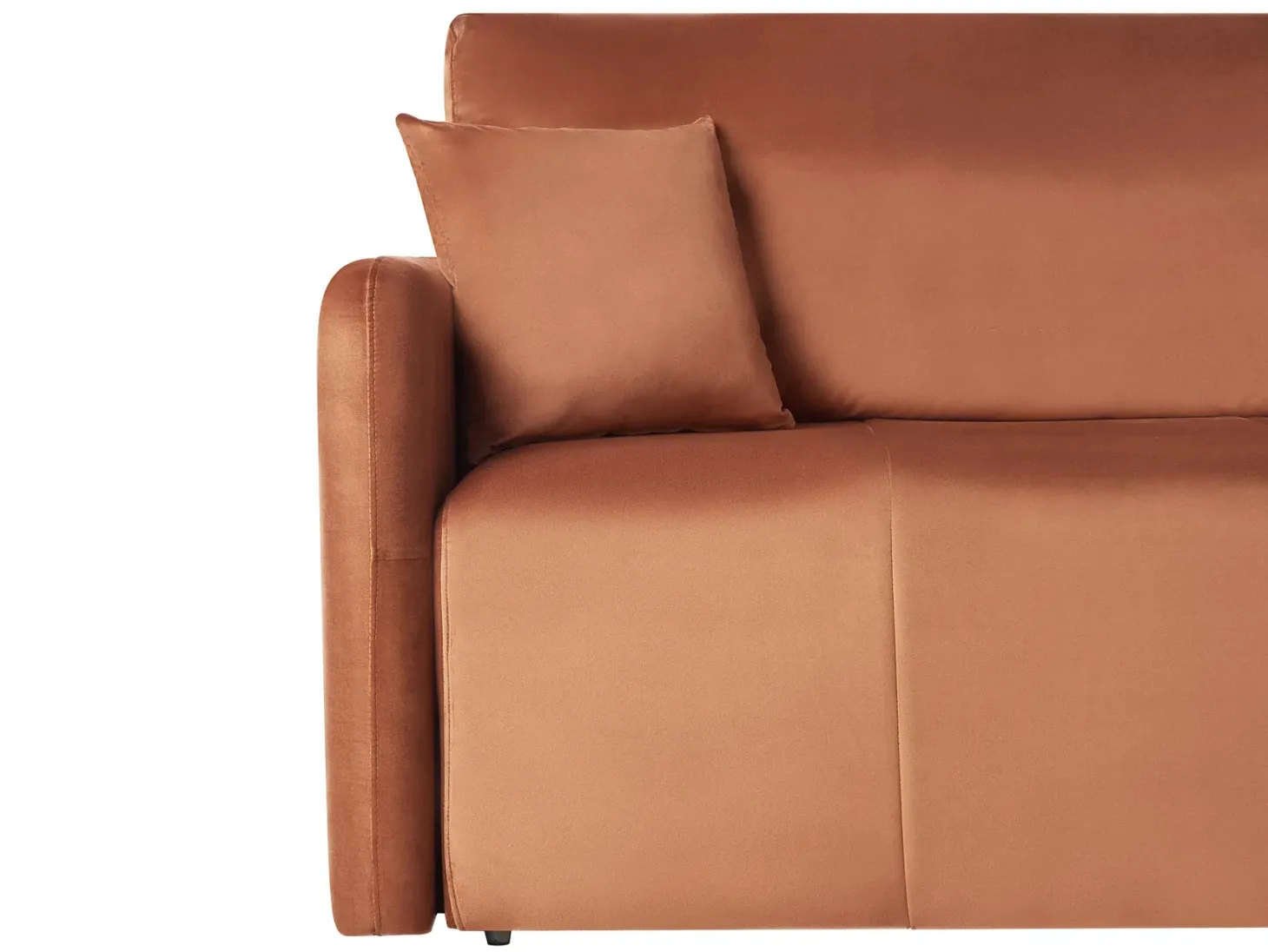 Sovesofa 3 personers EGGE Velour Guldbrun