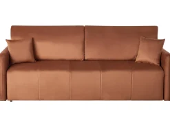 Sovesofa 3 personers EGGE Velour Guldbrun