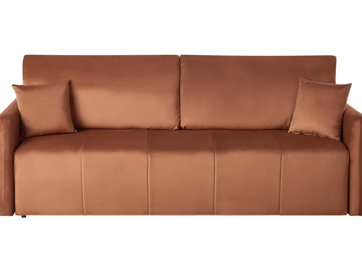 Sovesofa 3 personers EGGE Velour Guldbrun