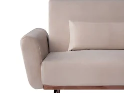 Sovesofa 3 personers EINA Velour Brungrå