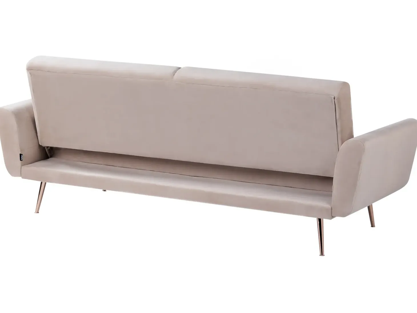 Sovesofa 3 personers EINA Velour Brungrå