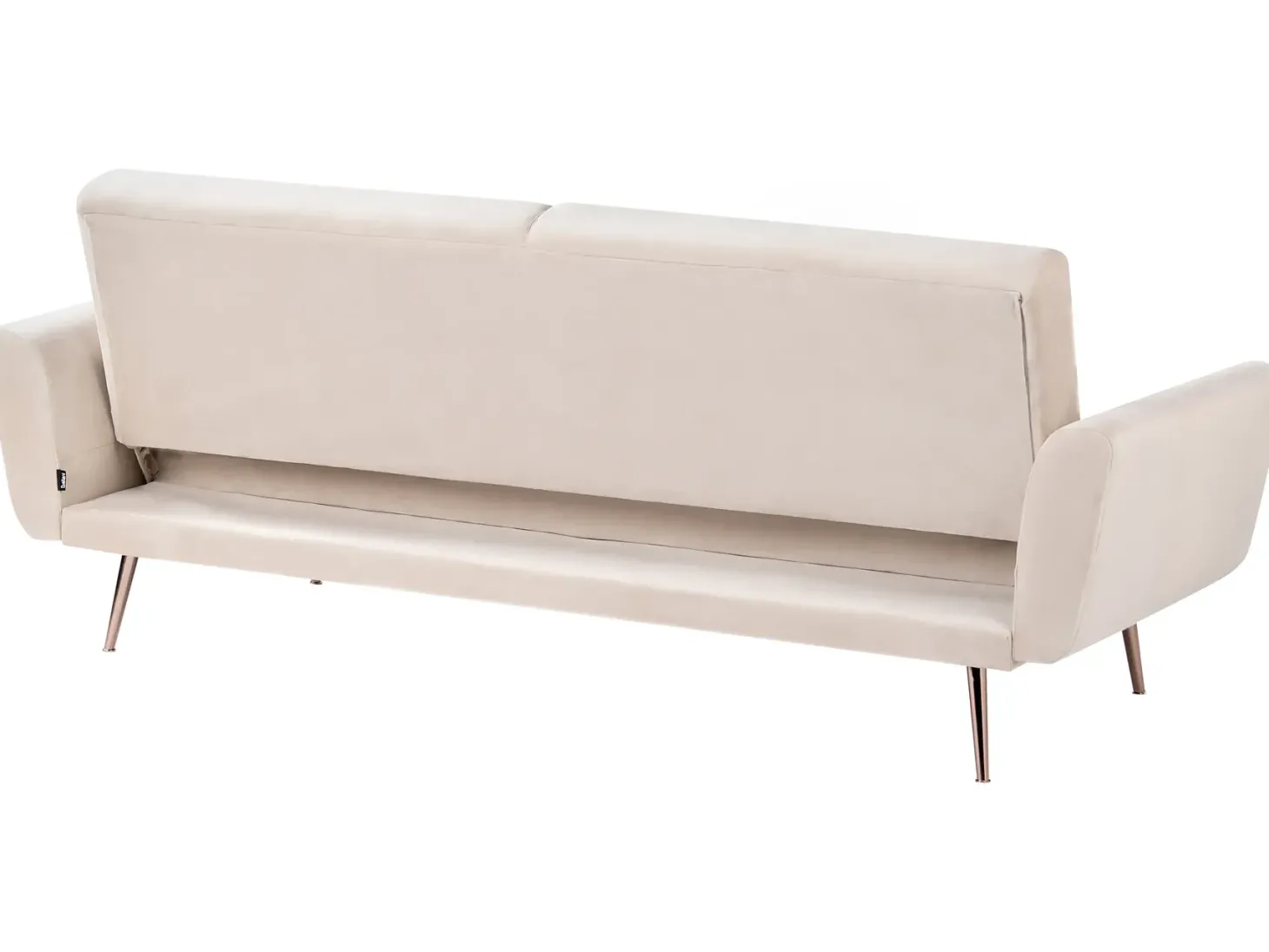 Sovesofa 3 personers EINA Velour Lys Beige