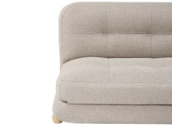 Sovesofa 2 personers ESBJERG Kunstlinned Beige